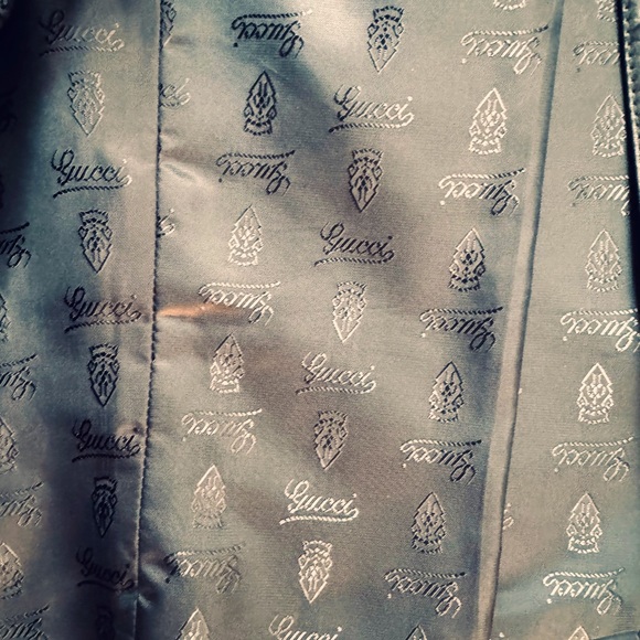 Gucci leather bomber jacket - Picture 6 of 6